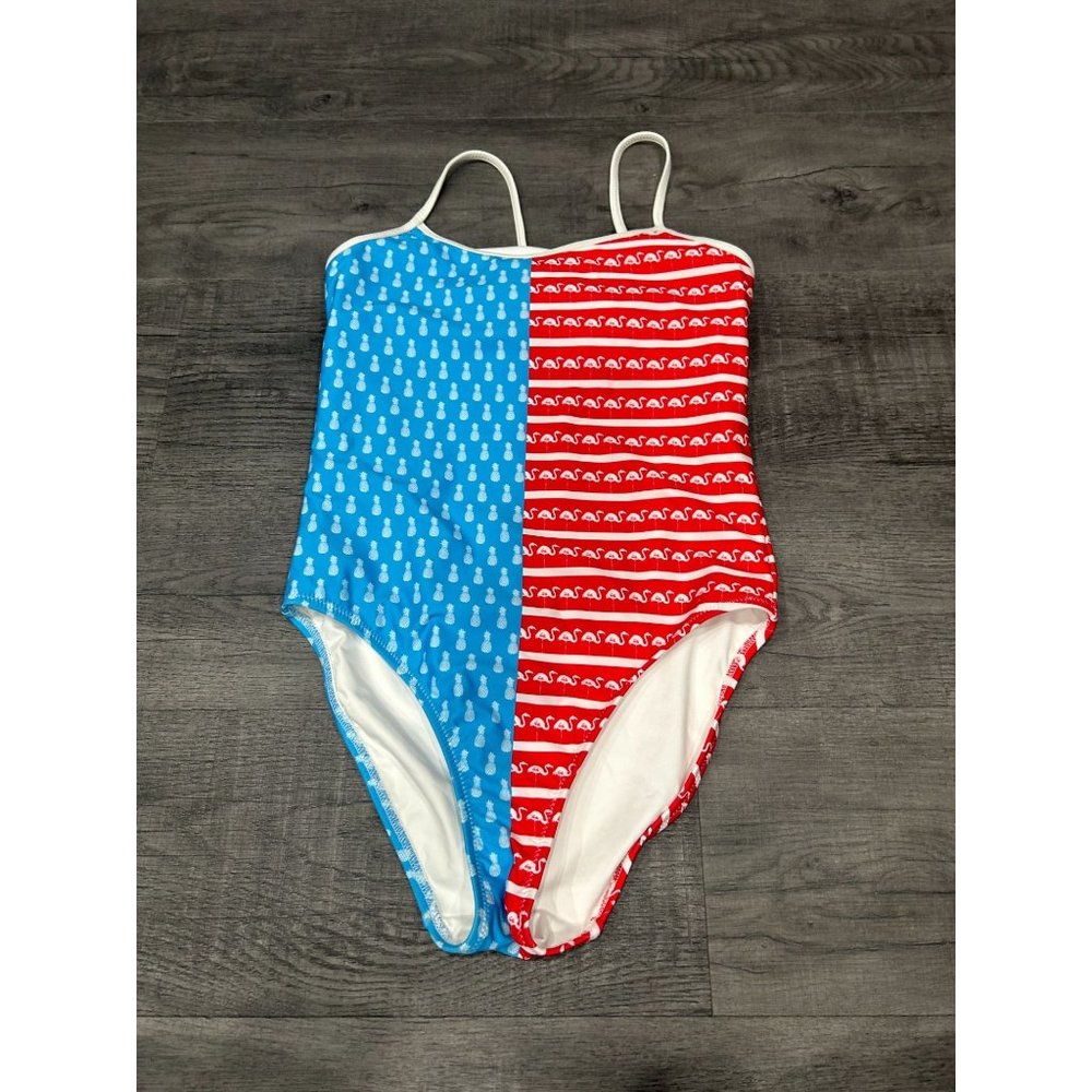 GENTLY USED CHUBBIES ONE PIECE BATHING SUIT